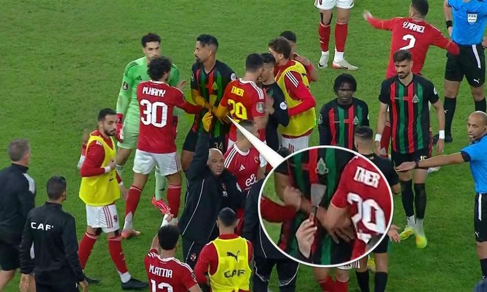 مباراة الأهلي المصري والجيش الملكي المغربي