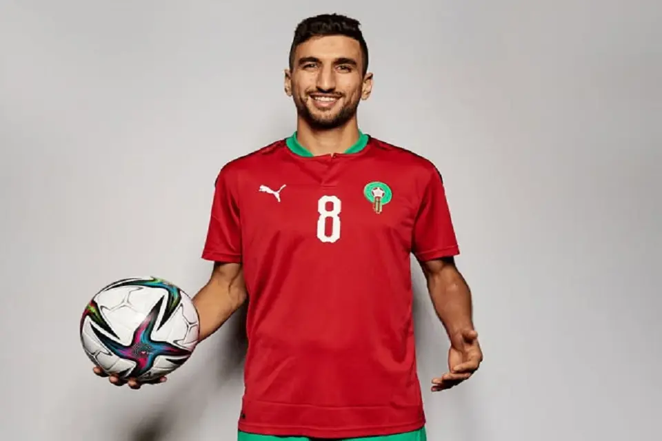 وليد الكرتي لاعب منتخب المغرب ونادي بيراميدز