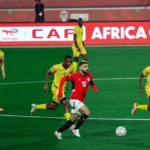 منتخب مصر فاز على زيمبابوي