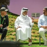 وزير الرياضة القطري يزور تدريبات منتخب الكويت