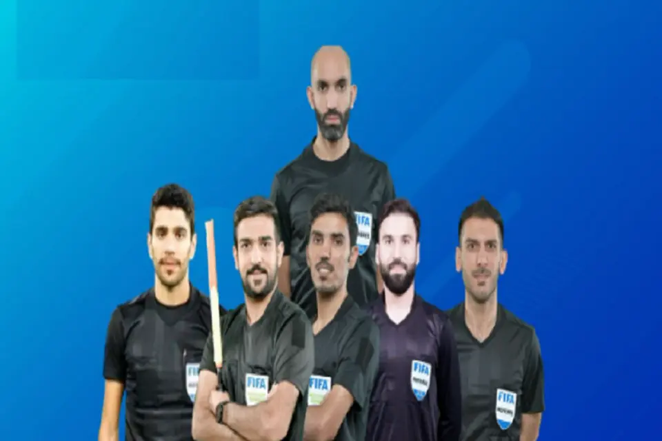 طاقم الحكام الدولي الكويتي بقيادة الحكم أحمد العلي