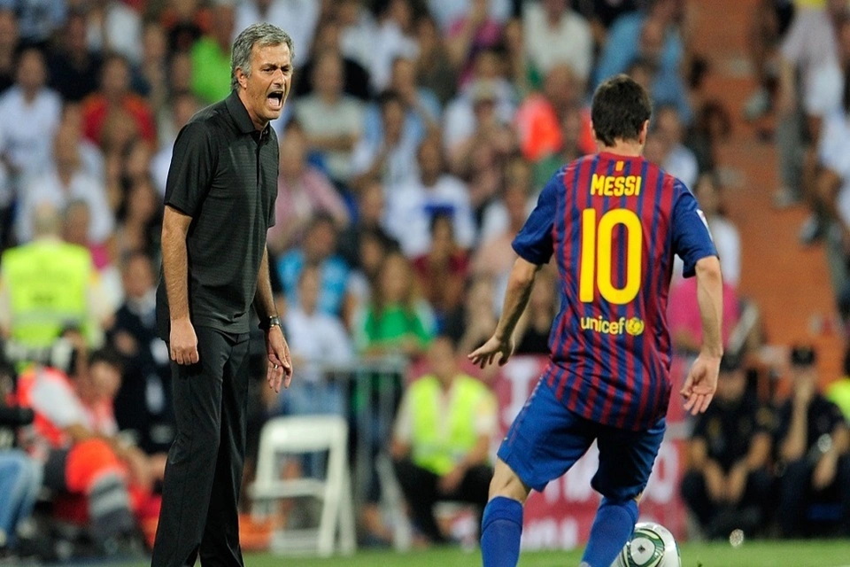 ميسي ومورينيو