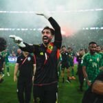 نواف العقيدي حارس مرمى المنتخب السعودي