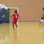 مباراة من دوري الصالات للوزارات الكويتية