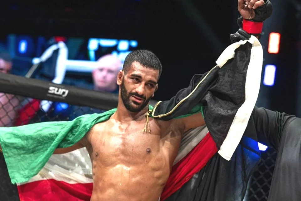 البطل الكويتي محمد الأقرع