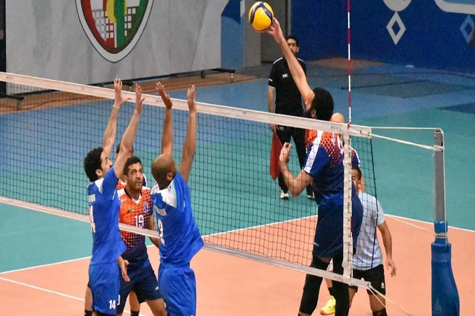 مباراة القادسية والكويت في الكرة الطائرة