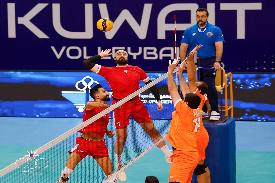 الكويت ضد كاظمة - كرة طائرة