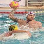 مباراة الكويت وبن عروس التونسي في البطولة العربية لكرة الماء للأندية