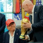 دونالد ترامب وجياني إنفانتينو وكأس العالم