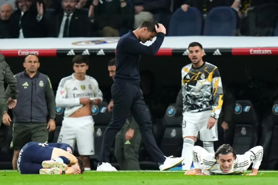 تشابي ألونسو المدير الفني لفريق ريال مدريد