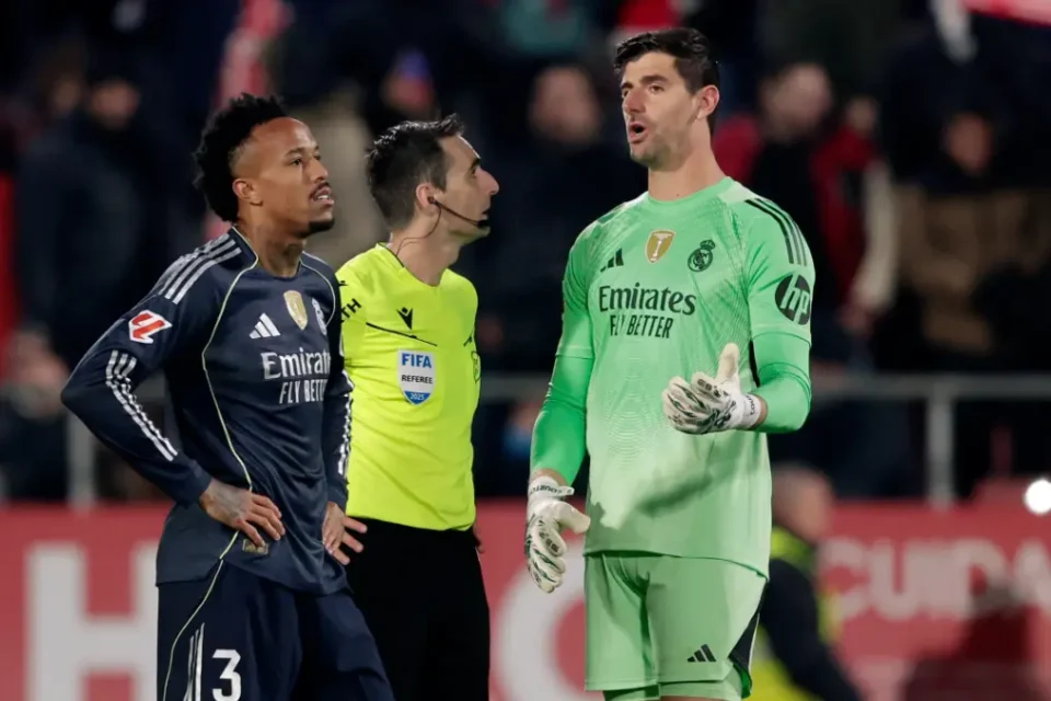 كورتوا حارس ريال مدريد