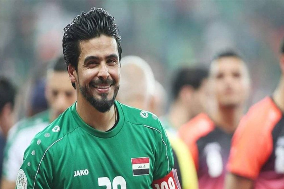 نور صبري حارس مرمى العراق السابق