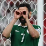 عمر خربين لاعب منتخب سوريا