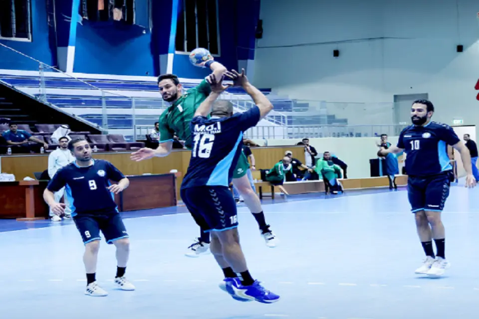 فريق الحرس الوطني يحسم لقب دوري الوزارات لكرة اليد