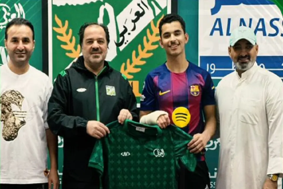 فواز الداوود لاعب فريق العربي الكويتي