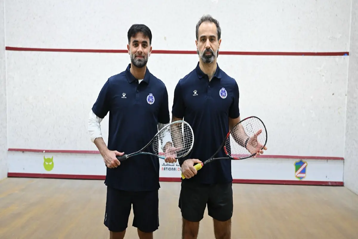 فريق قوة الإطفاء لزوجي الاسكواش