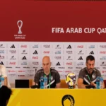 مؤتمر منتخب سوريا قبل مواجهة قطر