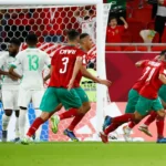 مباراة بين منتخبي المغرب والسعودية
