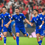 فهد الهاجري لاعب منتخب الكويت