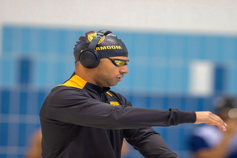 راشد طارق راشد الطرموم سباح نادي القادسية