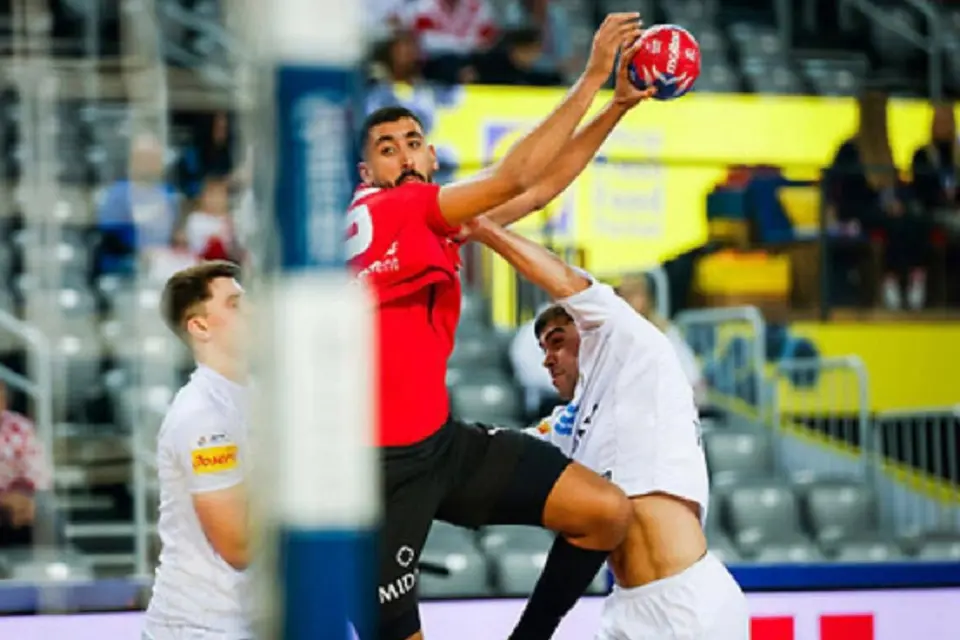 يحيى خالد لاعب مصر لكرة اليد