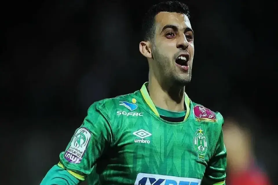 يوسف بلعمري لاعب الرجاء المغربي
