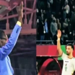 عمورة في مباراة الجزائر والكونغو الديمقراطية