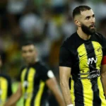 كريم بنزيما لاعب الاتحاد السعودي