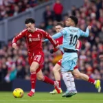 مباراة ليفربول وبيرنلي