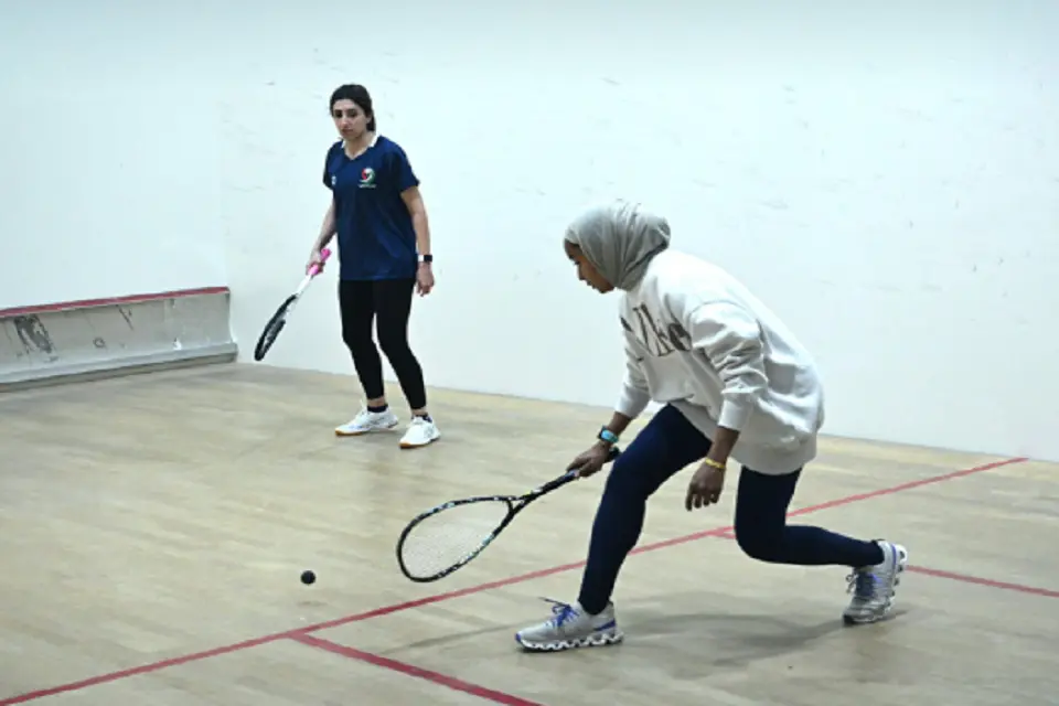 دوري الوزارات في لعبة اسكواش السيدات