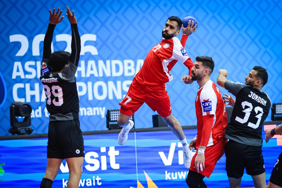 البحرين ضد الأردن - البطولة الآسيوية لكرة اليد
