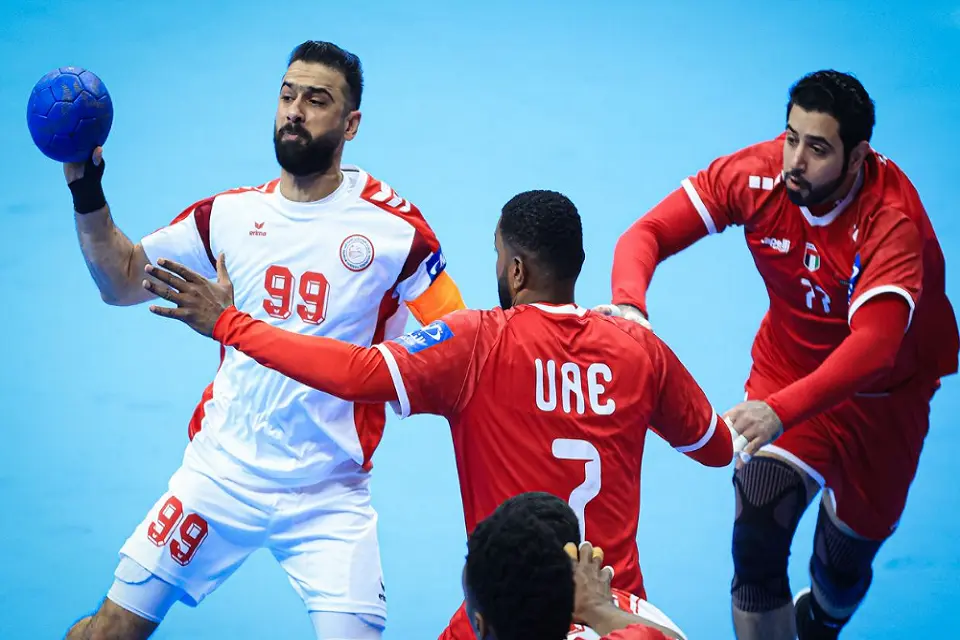 مباراة البحرين والإمارات البطولة الآسيوية لكرة اليد