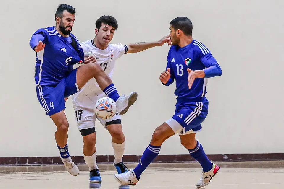 الكويت والعراق لكرة الصالات