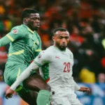 الشوط الأول بين المغرب والسنغال