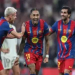 رافينيا تألق في مباراة الكلاسيكو