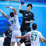 مباراة كوريا والسعودية في بطولة آسيا لكرة اليد