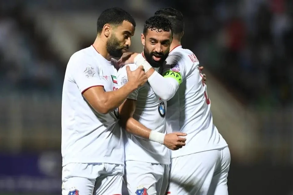 محمد مرهون لاعب نادي الكويت