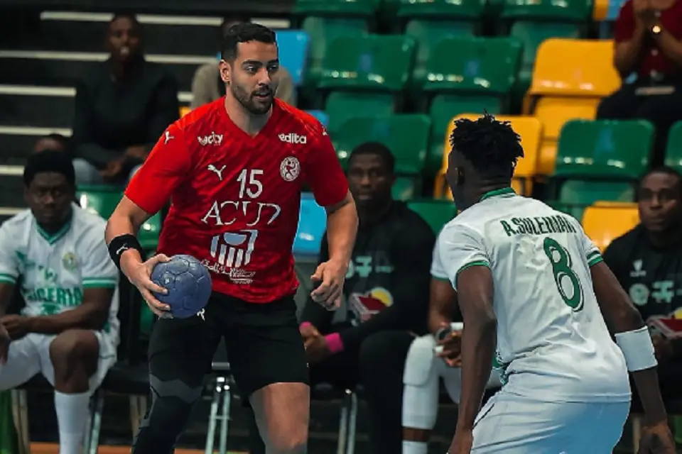 مباراة مصر ونيجيريا بطولة أفريقيا لكرة اليد