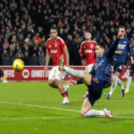 من مباراة أرسنال ونوتنجهام