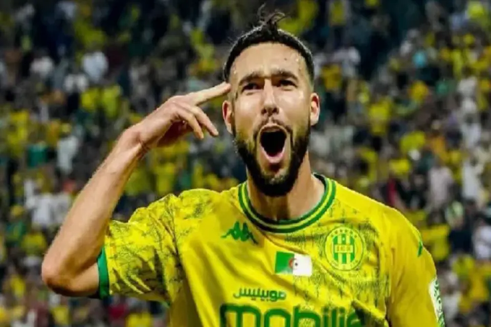 مهدي مرغم لاعب شبيبة القبائل الجزائري