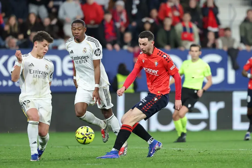 مباراة أوساسونا وريال مدريد