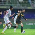 بدر المطوع في مباراة القادسية والكويت