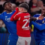 برستياني لاعب بنفيكا وفينيسيوس جونيور