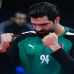 حارس فريق الكويت لكرة اليد