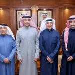 طارق الجلاهمة ووفد اتحاد الرياضة للجميع