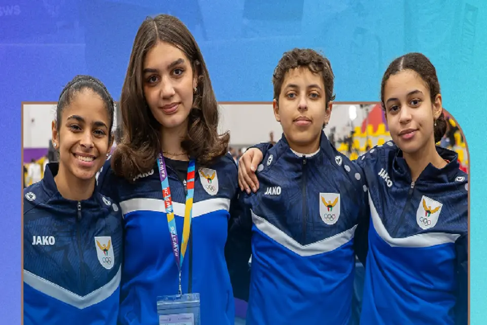 فريق الكويت سيدات سلاح السابر للمبارزة