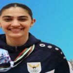 مريم بارون لاعبة كرة الطاولة